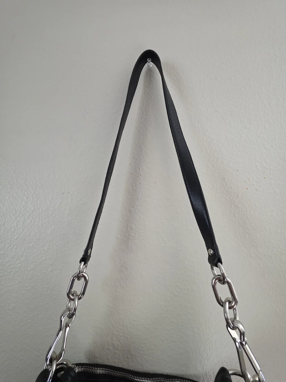 Coach Black Signature-Pattern Shoulder Bag